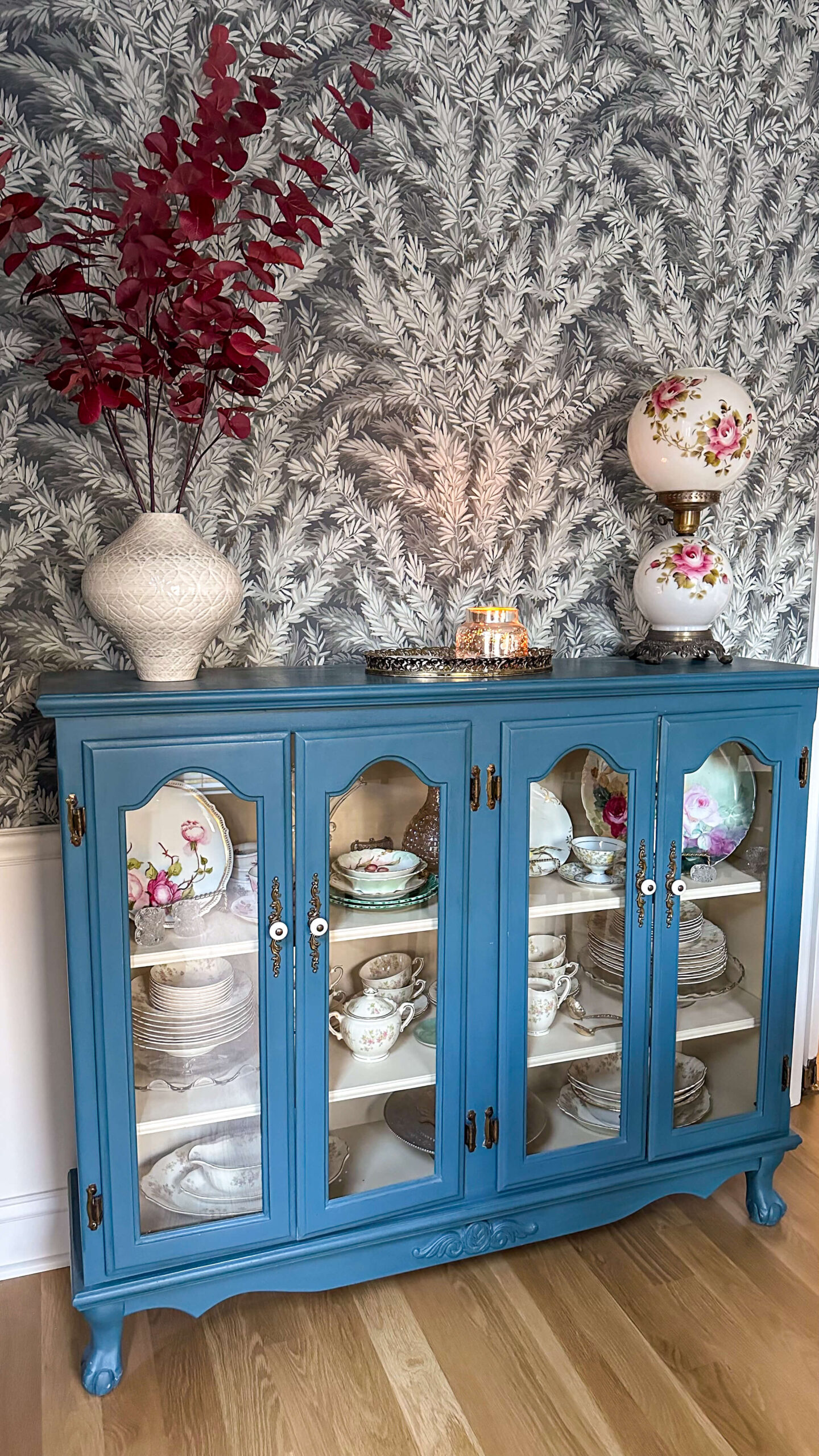 antique-hutch-and-china