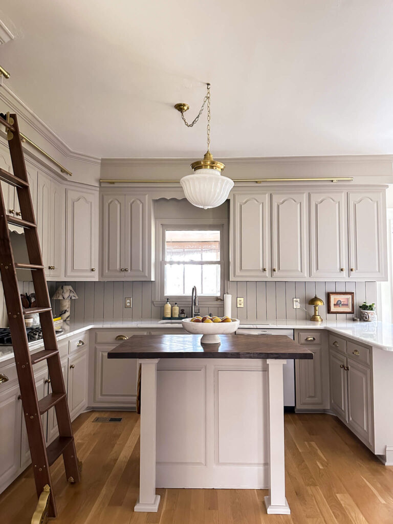 click to see more of the budget friendly kitchen renovation
