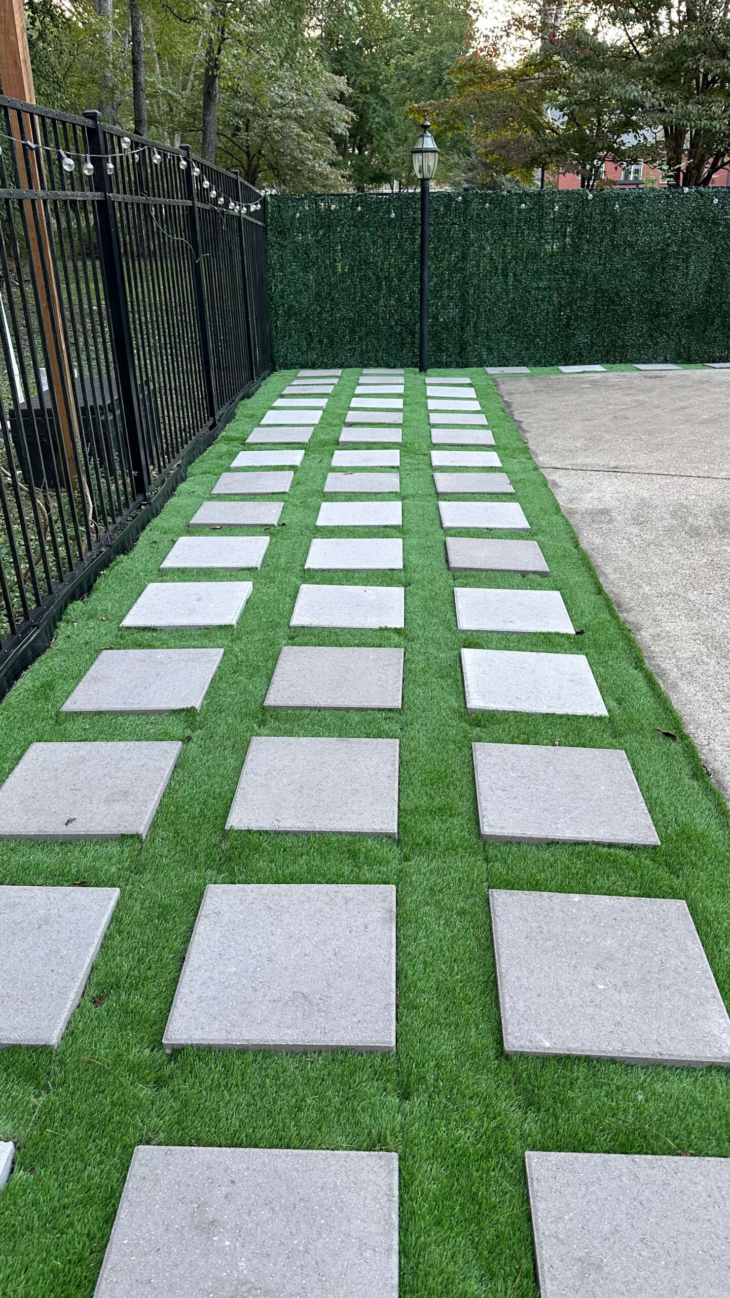 My Outdoor DIY Paver and Turf Installation Reveal - allisonskiff.com