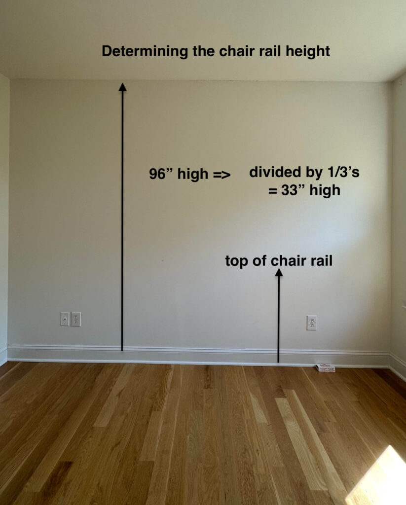 how to design picture frame molding measuring the wall