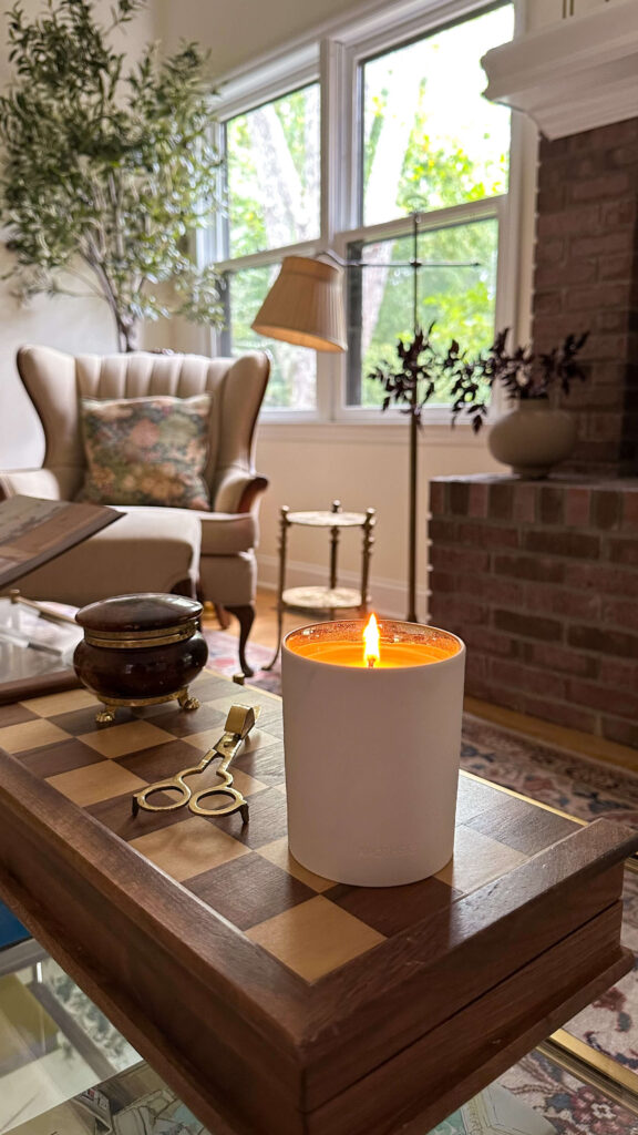 10 Ways to Start Loving Your Home Right Now: light the special candle you've been saving. 