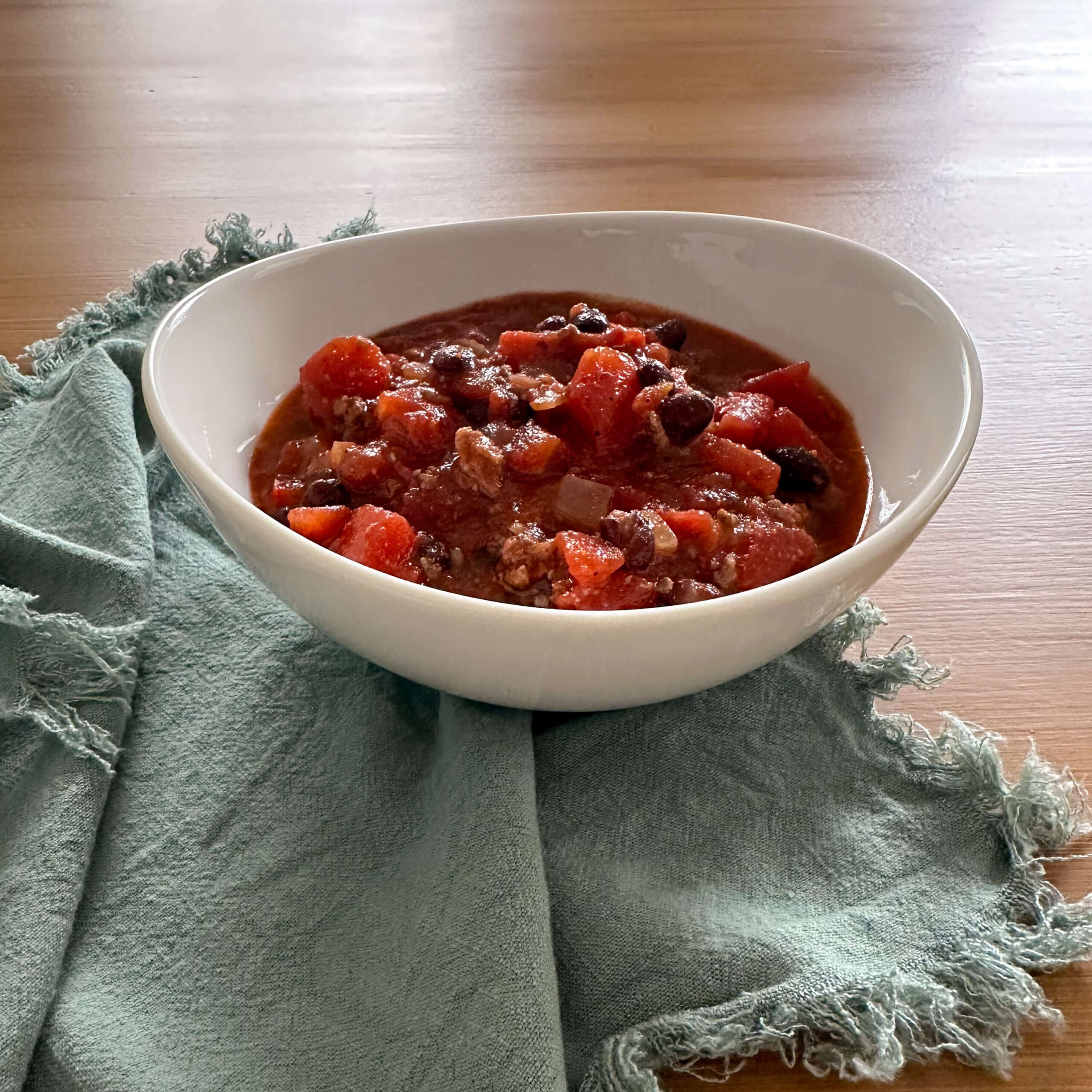 click for healthy chili recipe